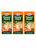 Grace Peanut Punch – 3 Pack  (Authentic Caribbean Peanut Beverage) 250ml