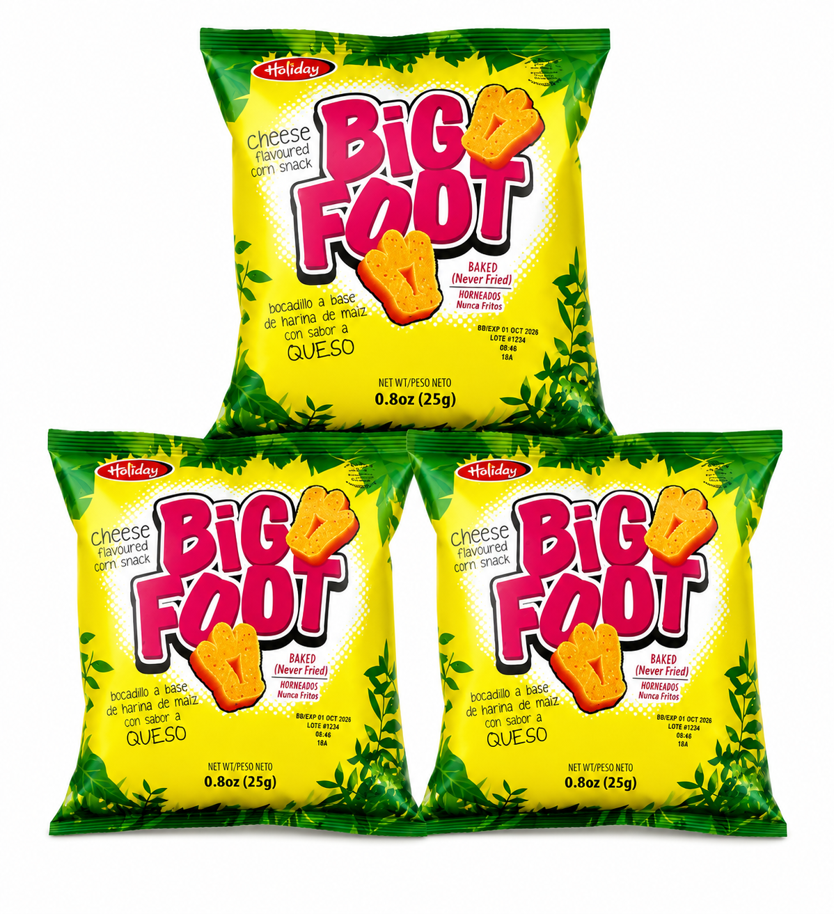 Big Foot 3-Pack