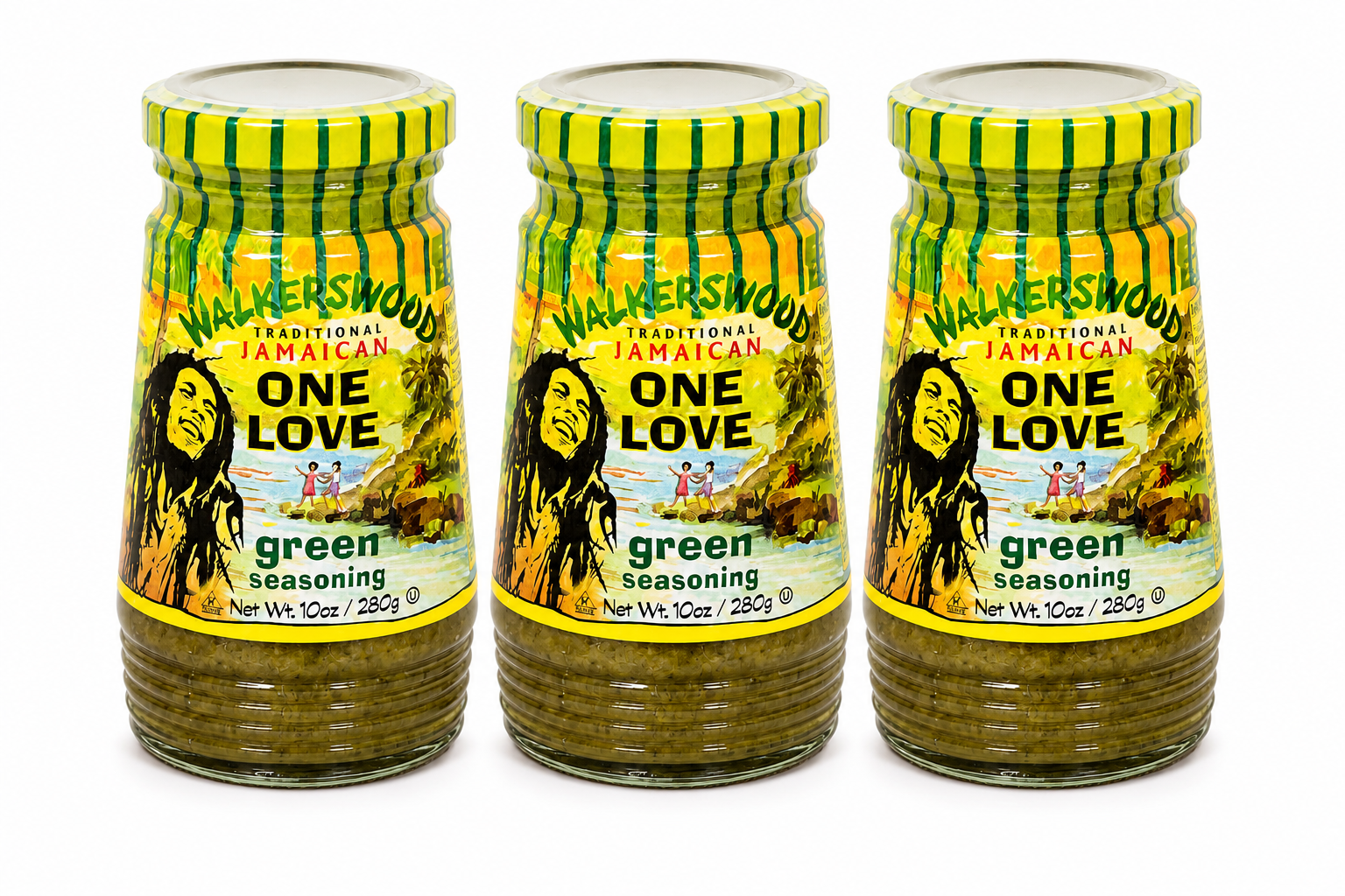 Walkerswood One Love Green Seasoning 3 Pack