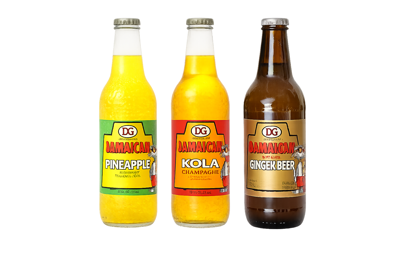 D&G Jamaican Soda Variety Pack (3 Pack)