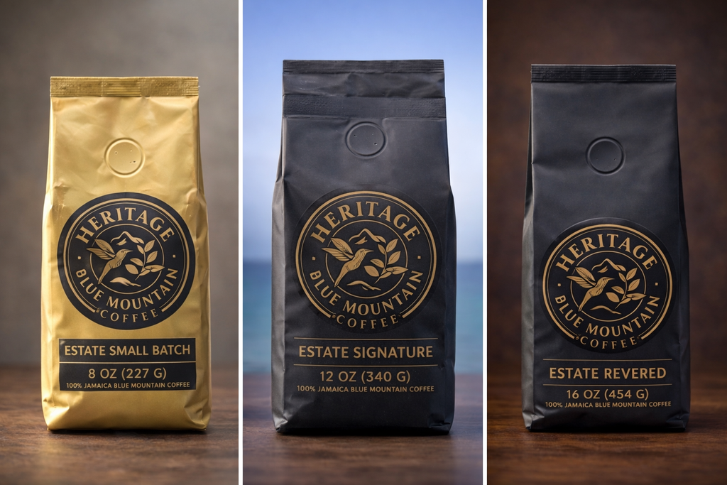 Heritage Blue Mountain Coffee – 100% Jamaican Blue Mountain