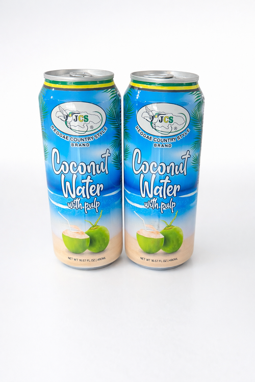 3 Pack JCS Coconut Water with Pulp – 16.5 oz (490 mL)