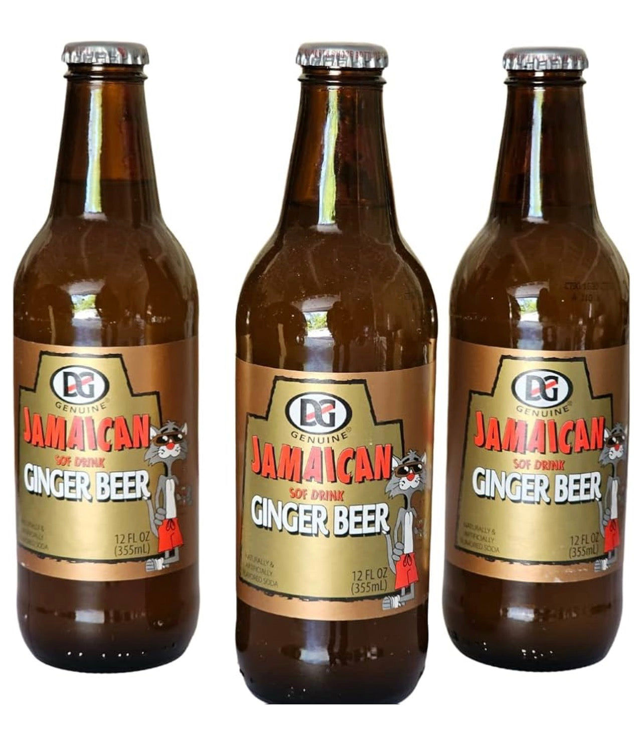 Jamaican Ginger Beer – 3 Pack Bundle (12 oz Glass Bottles)