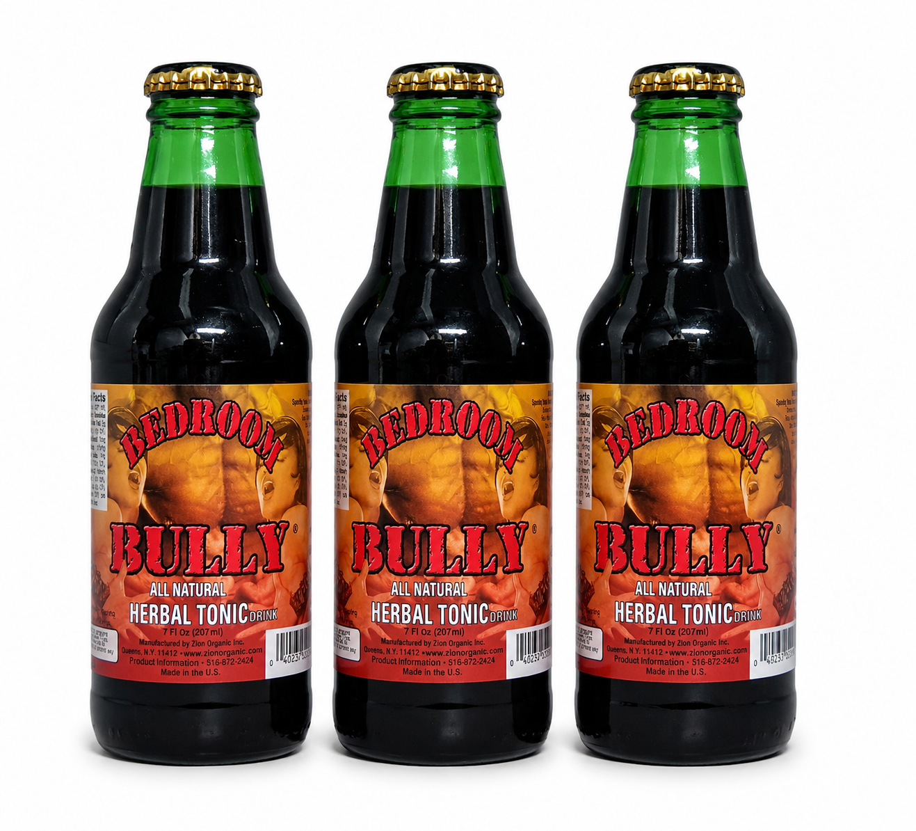 Bedroom Bully Herbal Tonic Drink 3-Pack