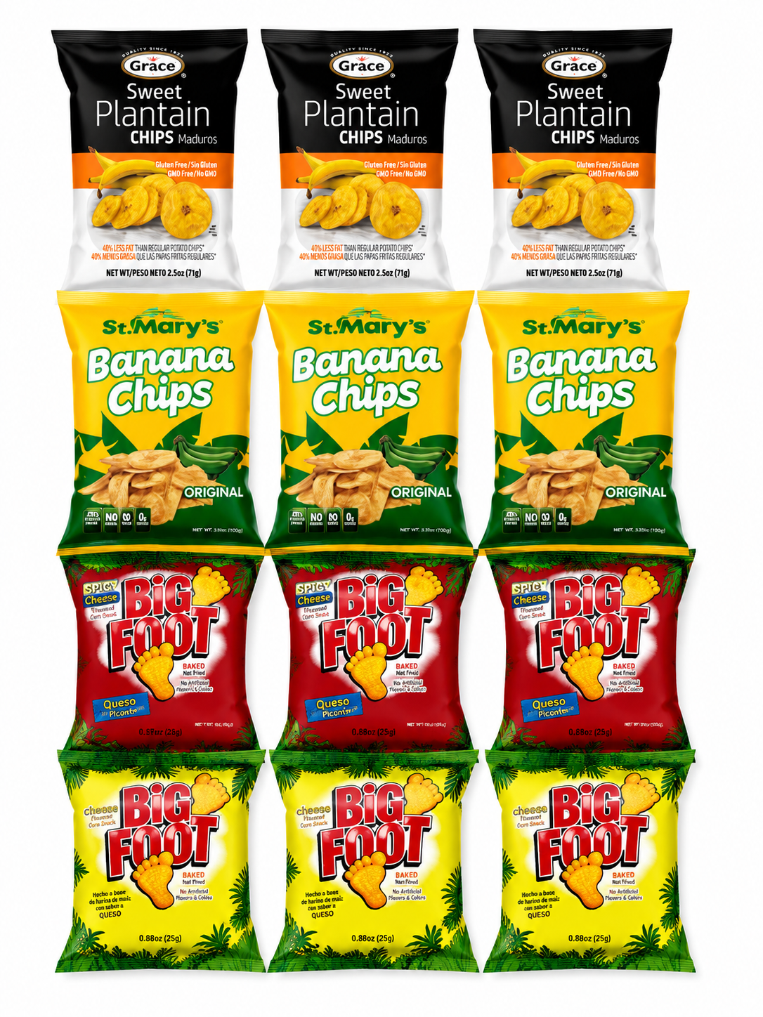 Ultimate Jamaican Snack Variety Pack – 12 Pack