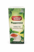 Caribbean Dreams Peppermint Herbal Tea (24 Tea Bags)