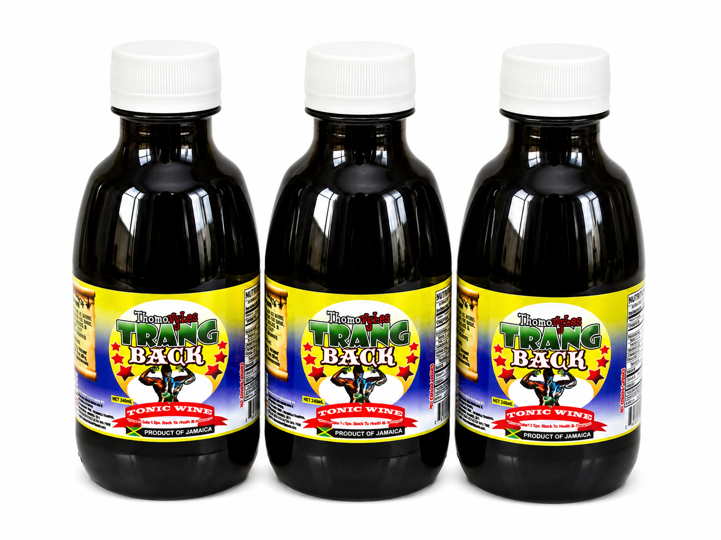 Trang Back Jamaican Tonic Wine Trio Pack